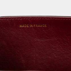 Pre Owned حقيبة شانيل سي سي مفردة بقلّابة جلد خروف مبطن أسود