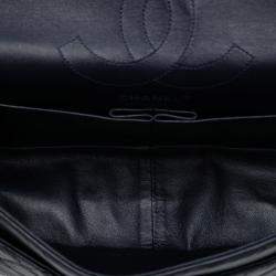 مملوكة مسبقًا Chanel Blue Quilted Aged Calfskin Reissue 2.55 Double Flap 226