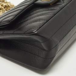 Pre Owned حقيبة شانيل ميني ريشيو 2.55 كلاسيك 244 جلد ميتاليك مبطن بقلاب