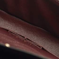 Pre Owned حقيبة شانيل ميني ريشيو 2.55 كلاسيك 244 جلد ميتاليك مبطن بقلاب