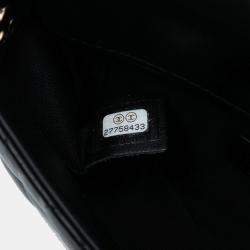 مملوكة مسبقًا Chanel Black CC Quilted Lambskin Side Packs Flap