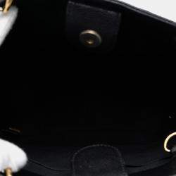 Pre Owned حقيبة شانييل تسوق صغيرة كافيار سوداء