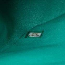 مملوكة مسبقًا Chanel Green Jumbo Classic Lambskin Double Flap