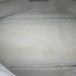 مملوكة مسبقًا Chanel Large Bicolor Quilted Coated Canvas Paris Biarritz Tote