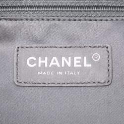 Pre Owned Chanel Black Small Reissue Perforated Calfskin Drill Flap