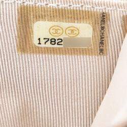 مملوكة مسبقًا Chanel Brown CC Quilted Calfskin Double Stitch Hamptons Wallet on Chain