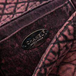 مملوكة مسبقًا حقيبة شانيل صغيرة مربعة وردية بغطاء واحد كويلتد ديمبريشن