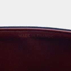 Pre Owned حقيبة كتف شانيل ماتيلاسي قطن جيرسي أزرق بحجم 25