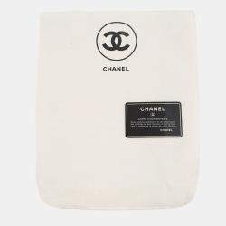 Pre Owned حقيبة كتف شانيل ماتيلاسي قطن جيرسي أزرق بحجم 25