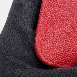 Pre Owned Chanel Mademoiselle Chain Wallet Red Caviar Leather