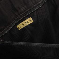 Pre Owned Chanel Black Calfskin Clutch Bag