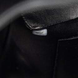 Pre Owned حقيبة شانيل مداليون توت جلد مبطن أسود