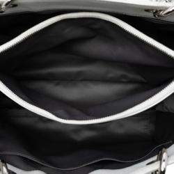 Pre Owned Chanel White Caviar Grand Shopping Tote