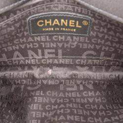 مملوكة مسبقًا Chanel Black Mini Chocolate Bar Satin Triple Chain Single Flap