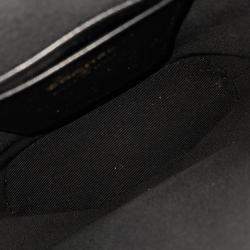 Pre Owned حقيبة شانيال سلسلة كروس بودي بجلد العجل الأسود مع يد علوية