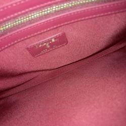 Pre Owned Chanel Black Leather 19 Clutch New Medium