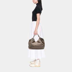 مملوكة مسبقًا Chanel Brown Baby Metallic Calfskin Coco Cabas Tote