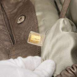 مملوكة مسبقًا Chanel Brown Baby Metallic Calfskin Coco Cabas Tote