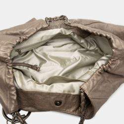 مملوكة مسبقًا Chanel Brown Baby Metallic Calfskin Coco Cabas Tote