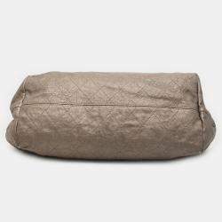 مملوكة مسبقًا Chanel Brown Baby Metallic Calfskin Coco Cabas Tote