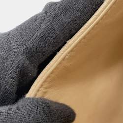 مملوكة مسبقًا Chanel Matelasse Mini Beige Caviar Leather Chain Shoulder Bag