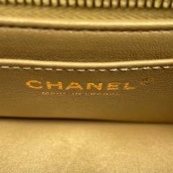 مملوكة مسبقًا Chanel Matelasse Black Lambskin Mini Chain shoulder Bag