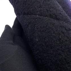 Pre Owned حقيبة كتف بسلسلة شانيل 19 صوف تويد أسود/أرجواني