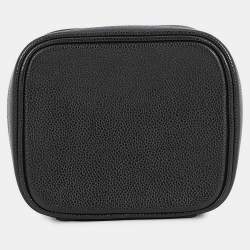 مملوكة مسبقًا حقيبة فانيتي رأسية شانيل جلد كافيار أسود