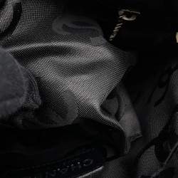 مملوكة مسبقًا حقيبة شانيل كامبون لاين كتف بيج/أسود جلد غنم حجم متوسط