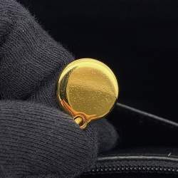 Pre Owned Chanel Matelasse Top Handle Handbag Black Caviar Leather