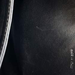 Pre Owned حقيبة شانيل ماتالاسي بمقبض علوي جلد كافيار أسود