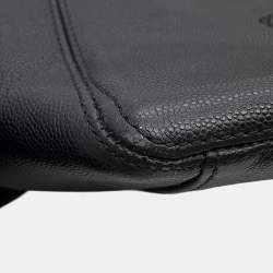 Pre Owned Chanel Cc Logo Plastic Chain Tote Bag Black/Brown Caviar Leather