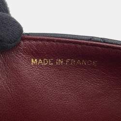 Pre Owned Chanel Matelasse Full Flap Chain shoulder Bag Black Lambskin