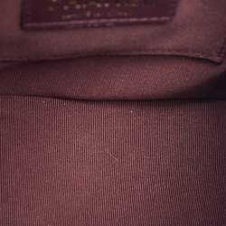 Pre Owned Chanel Duma Mini Burgundy Quilted Caviar Leather Backpack