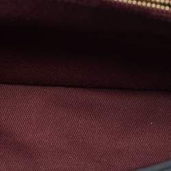 Pre Owned Chanel Coco Medium Black Quilted Caviar Leather Top Handle Bag