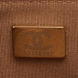 Pre Owned Chanel 19 Wallet On Chain Brown Quilted Leather Chain Bag