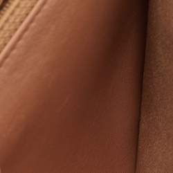 Pre Owned Chanel 19 Wallet On Chain Brown Quilted Leather Chain Bag