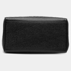 Pre Owned حقيبة شانيل توت كافيار بثلاثة حروف سي باللون الأسود