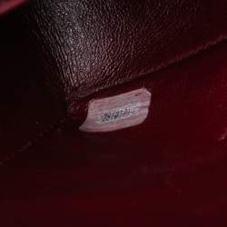 Pre Owned Chanel Black Medium Classic Lambskin Double Flap