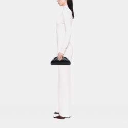 مملوكة مسبقًا Chanel Black Quilted Lambskin Timeless Kisslock Clutch