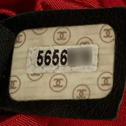 مملوكة مسبقًا Chanel Travel Line Black Quilted Print Nylon Tote