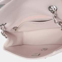 Pre Owned Chanel Rectangle Mini Flap Clair Quilted Lambskin Bag