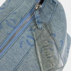 Pre Owned Chanel Blue Denim Handbag