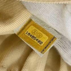 Pre Owned حقيبة كتف رفرف مفردة شانيل خريطة باريس قماش وردي