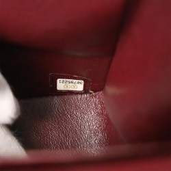 Pre Owned Chanel Black Calfskin Medium Classic Double Flap Shoulder Bag