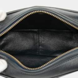 Pre Owned Chanel Black CC Quilted Lambskin Tassel Camera Bag