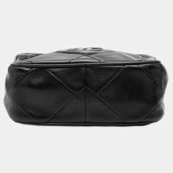 Pre Owned Chanel Black CC Quilted Lambskin Tassel Camera Bag