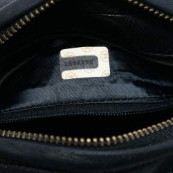 Pre Owned Chanel Black Mini CC Quilted Lambskin Tassel Camera Bag