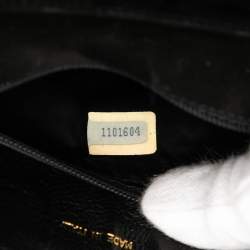 Pre Owned Chanel Black CC Suede Tassel Crossbody