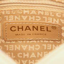 Pre Owned حقيبة شانيل سلسلة كتف جلد الخرفان بار شوكولاتة بني